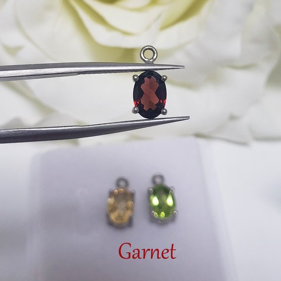 Precious Stones For Jewelry maker Garnet Citrine Peridot $20 each - Picture 2 of 4